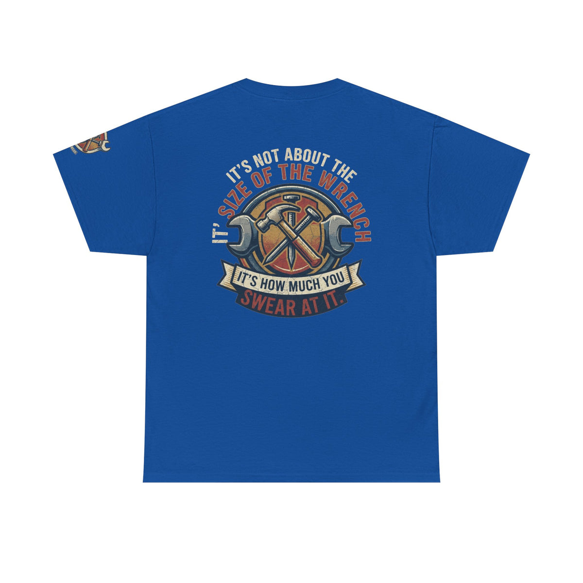 Color: Royal | Size Matters Premium Graphic Tee