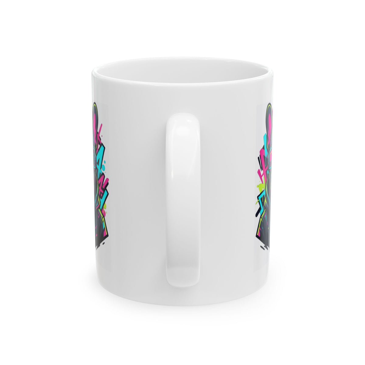 "Cool Pup" White Ceramic Mug