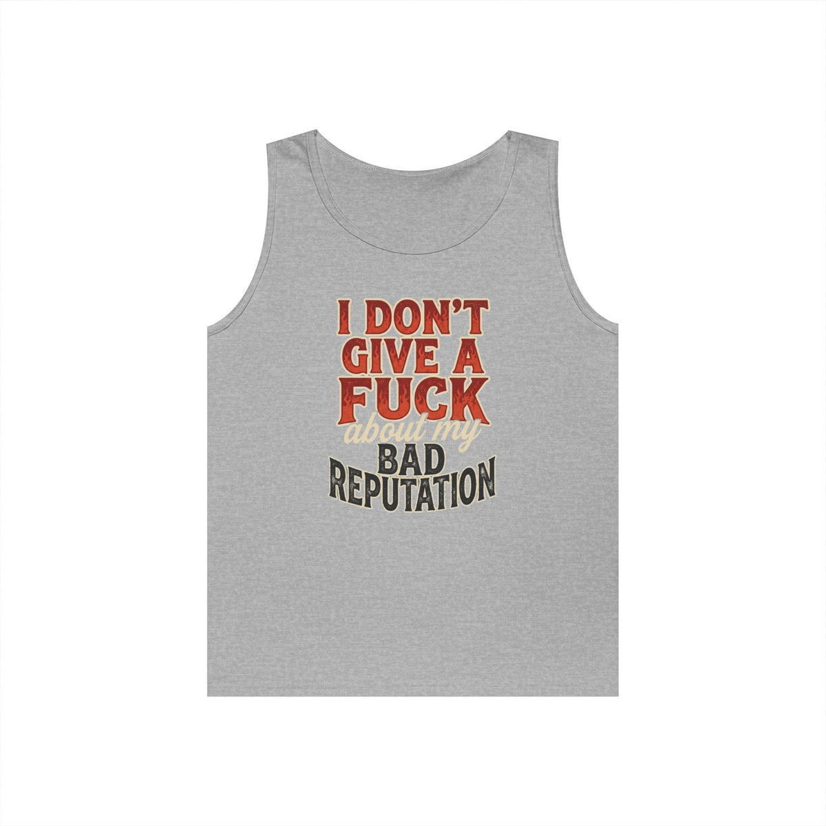 Color: Sport Grey | Bad Reputation Tank Top