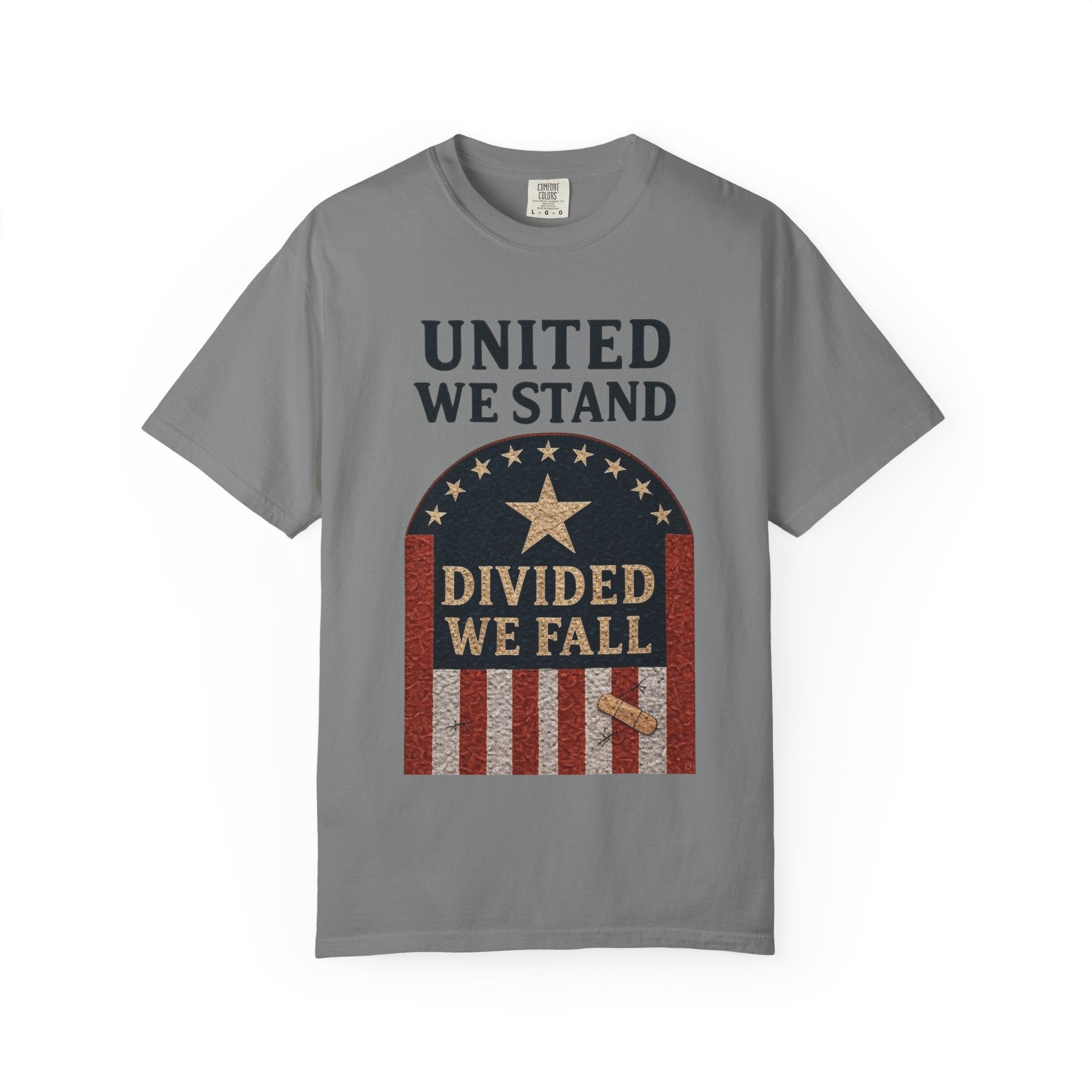 "UNITED WE STAND" Unisex Garment-Dyed T-shirt