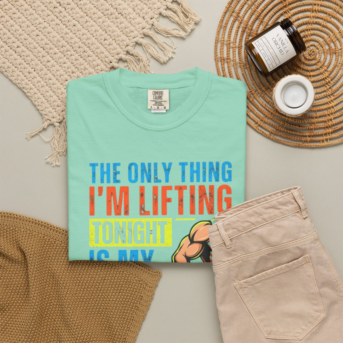 "Lifting Standards" Unisex Garment-Dyed Tee