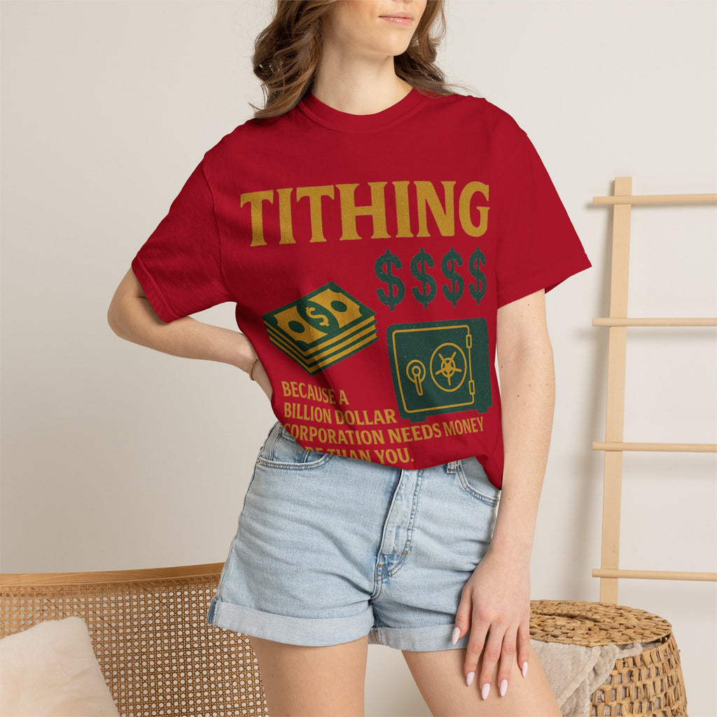"Corporate Charity" Unisex Garment-Dyed T-shirt