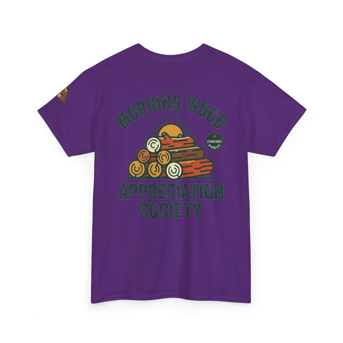 "Morning Wood Appreciation Society" Premium Graphic Tee