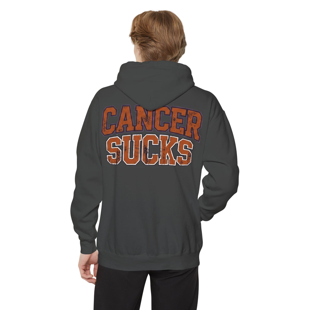 "Cancer Sucks" Garment-Dyed Hoodie