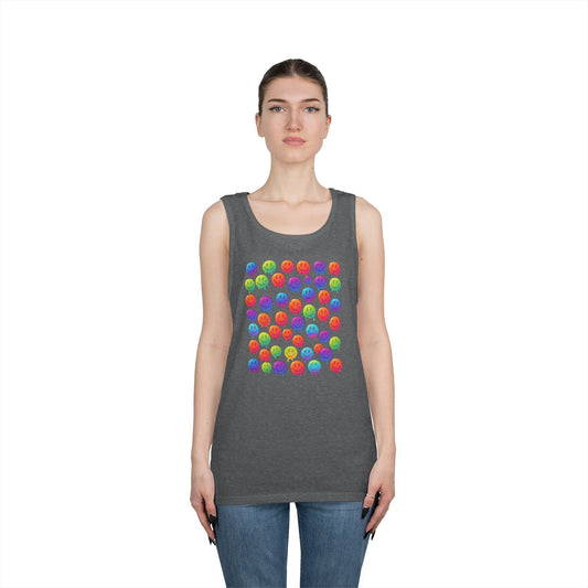 Color: Graphite Heather | Melting Hot Tank Top