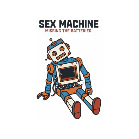 "Sex Machine" Sticker — Main