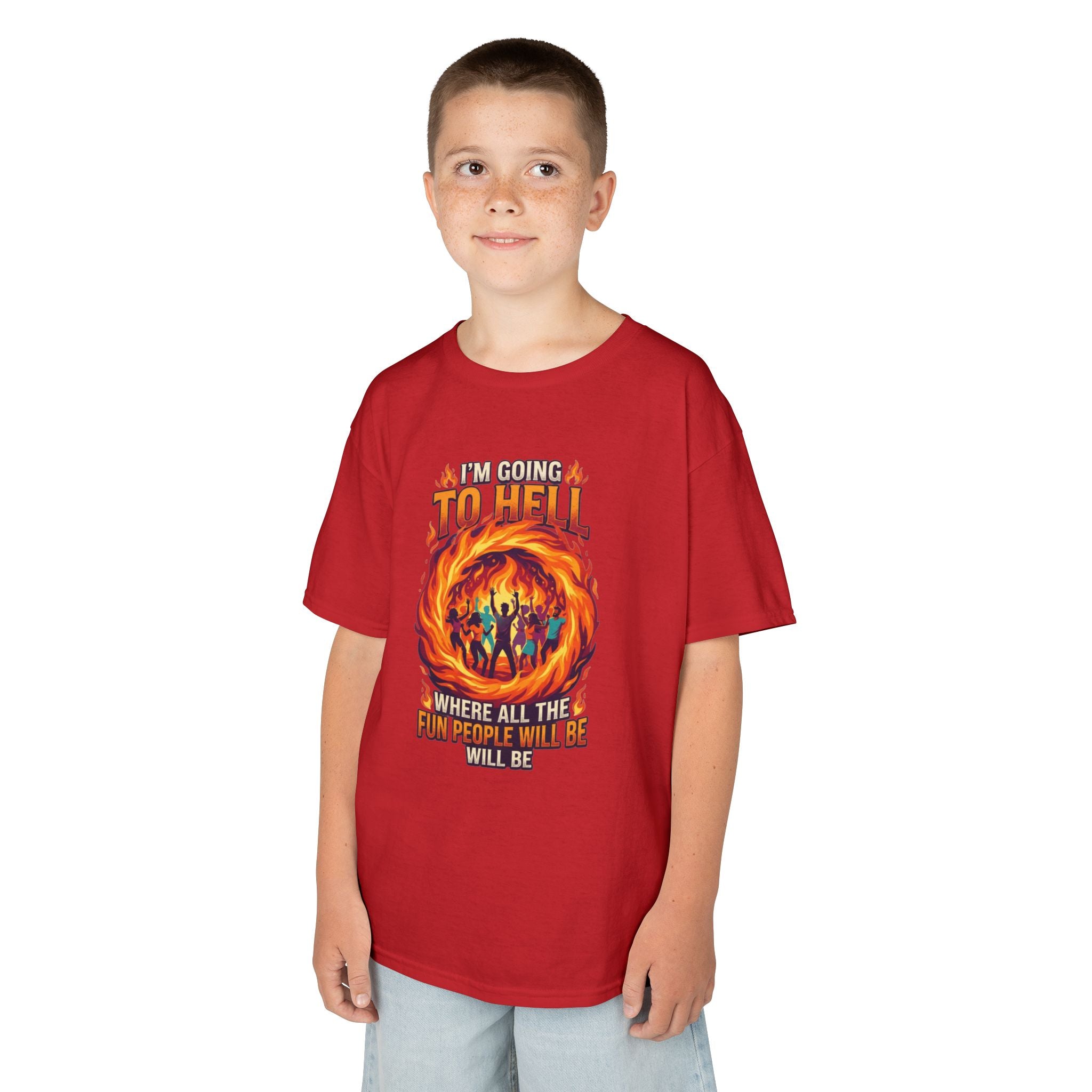 "I'm Going to Hell" Kids Tee