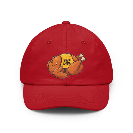 Color: Red | Emotional Support Turkey Dad Hat