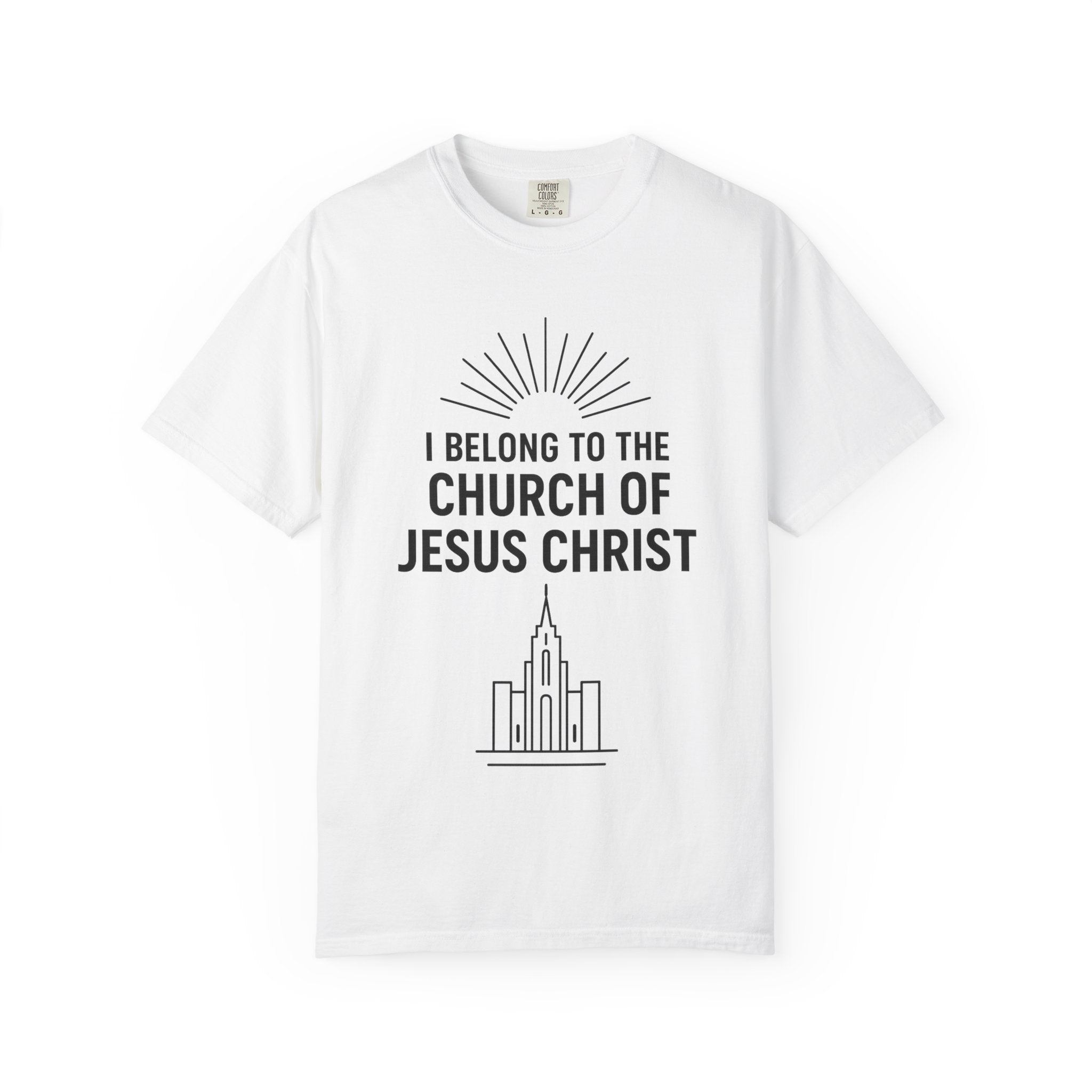 "I Belong" Unisex Garment-Dyed T-shirt