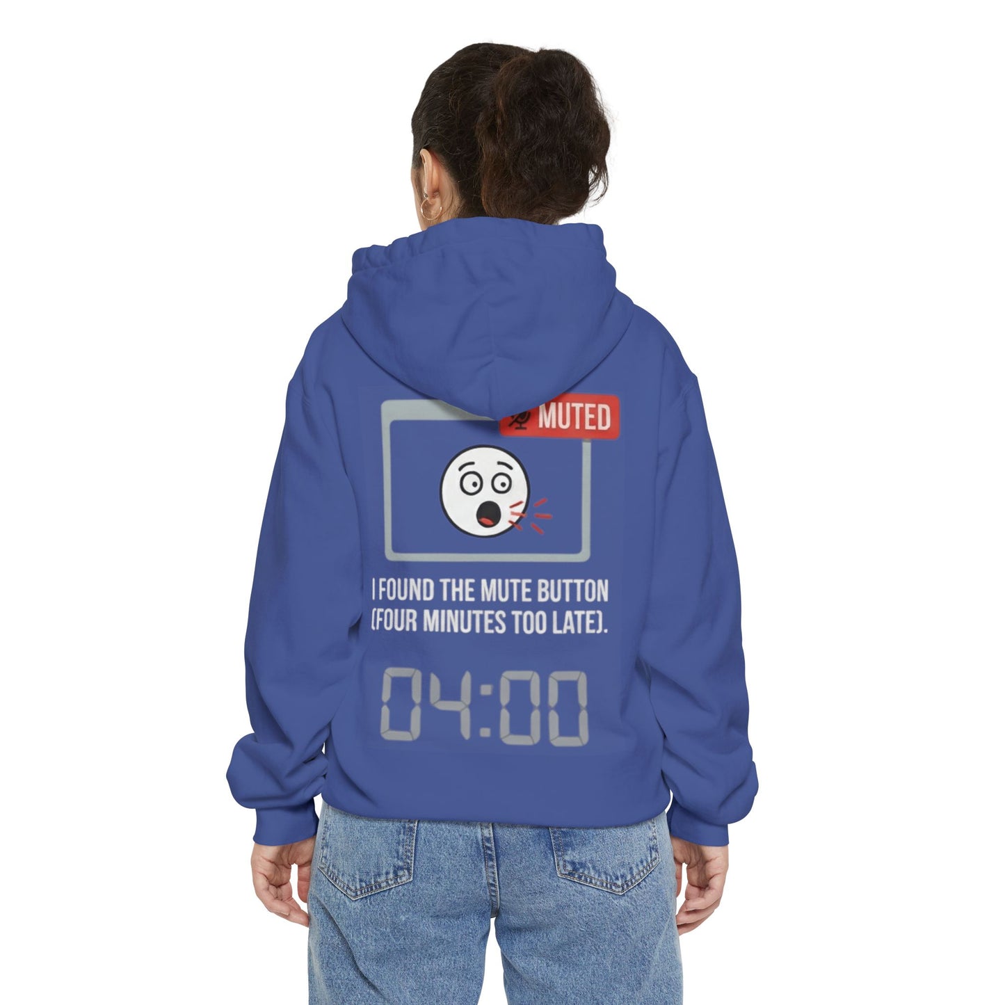 "I Found The Mute" Garment-Dyed Hoodie