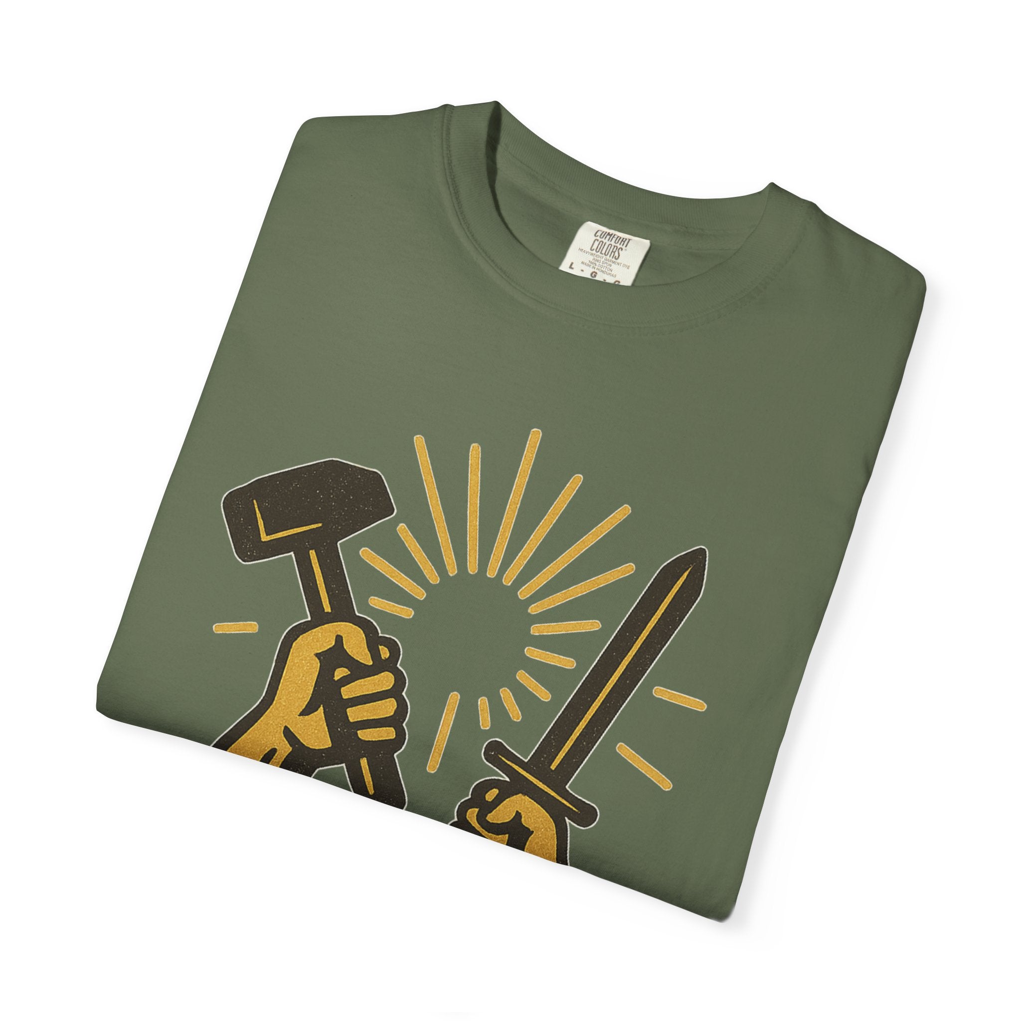 "Instruments in the Hands of God" Unisex Garment-Dyed T-shirt