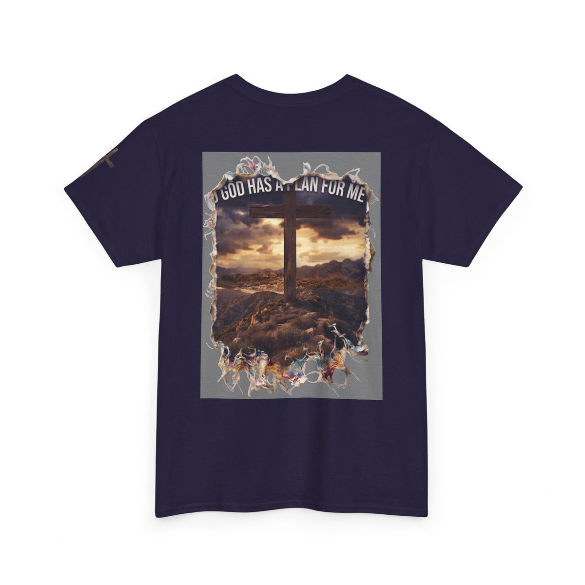 "God Has A Plan For Me" Premium Graphic Tee