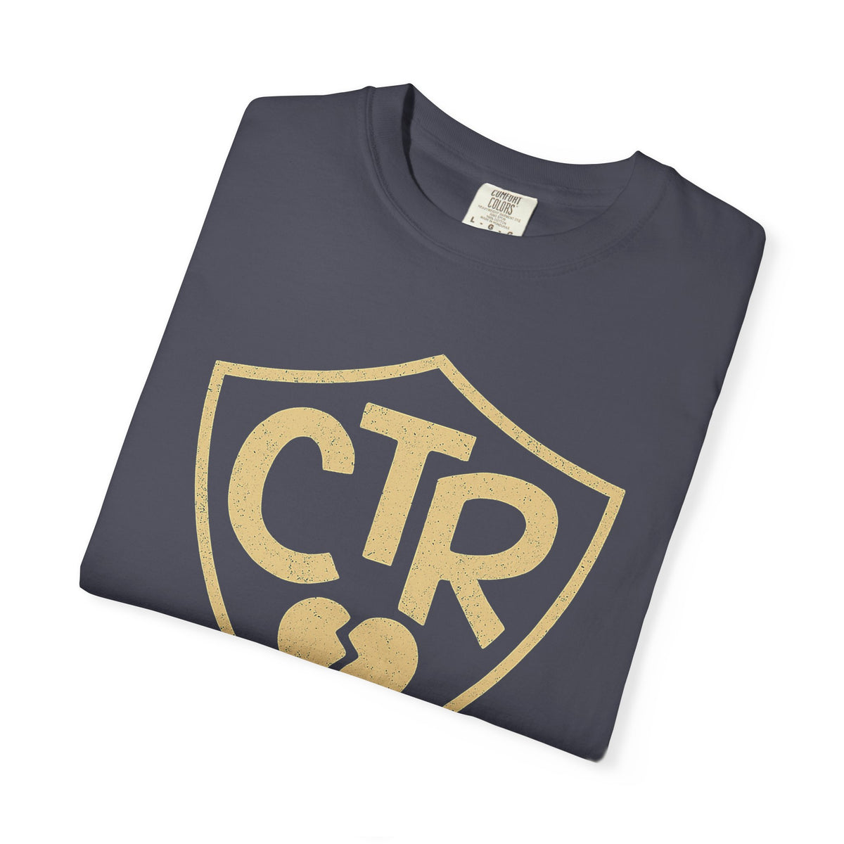 Color: Navy | CTR: Can't Truly Relate Unisex Garment-Dyed T-shirt
