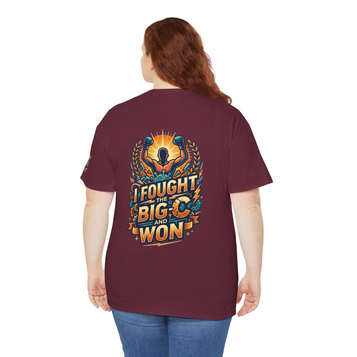 "I Fought The Big C and Won" Premium Graphic Tee
