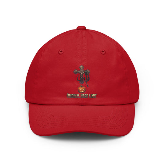 Color: Red | Original Hard Limit Dad Hat