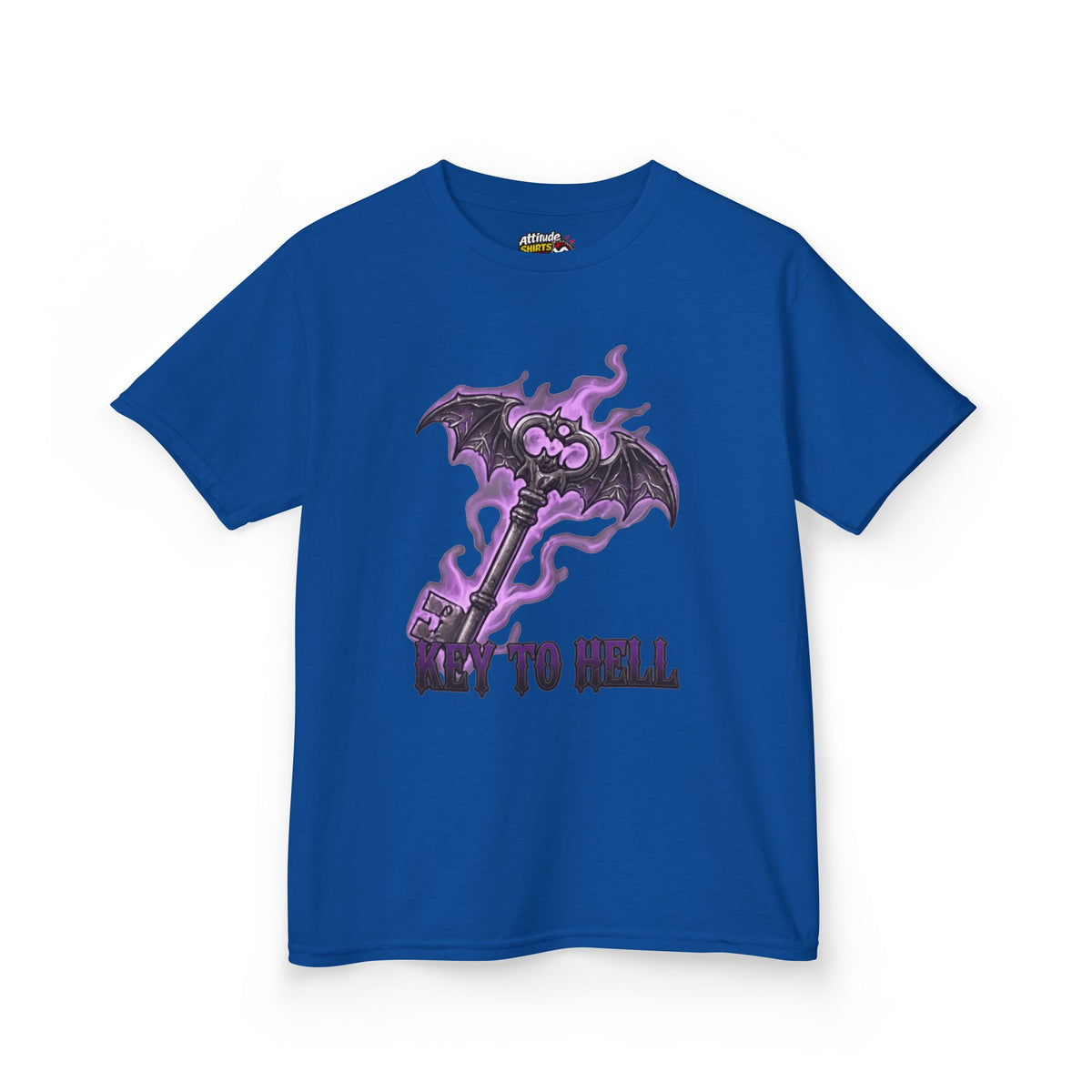 Color: Royal | Skeleton Key Kids Tee