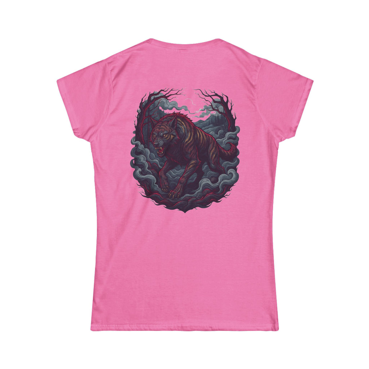 Color: Azalea | The Beast of Gévaudan (France) Women's Tee