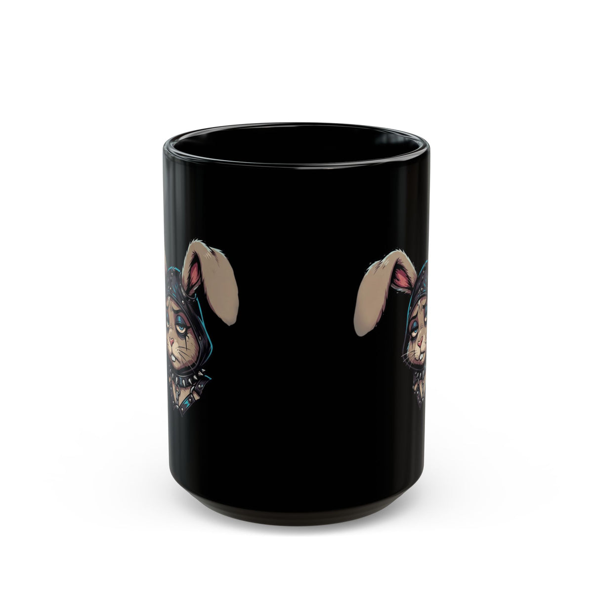 "Fertility Festival" Black Ceramic Mug — Graphic