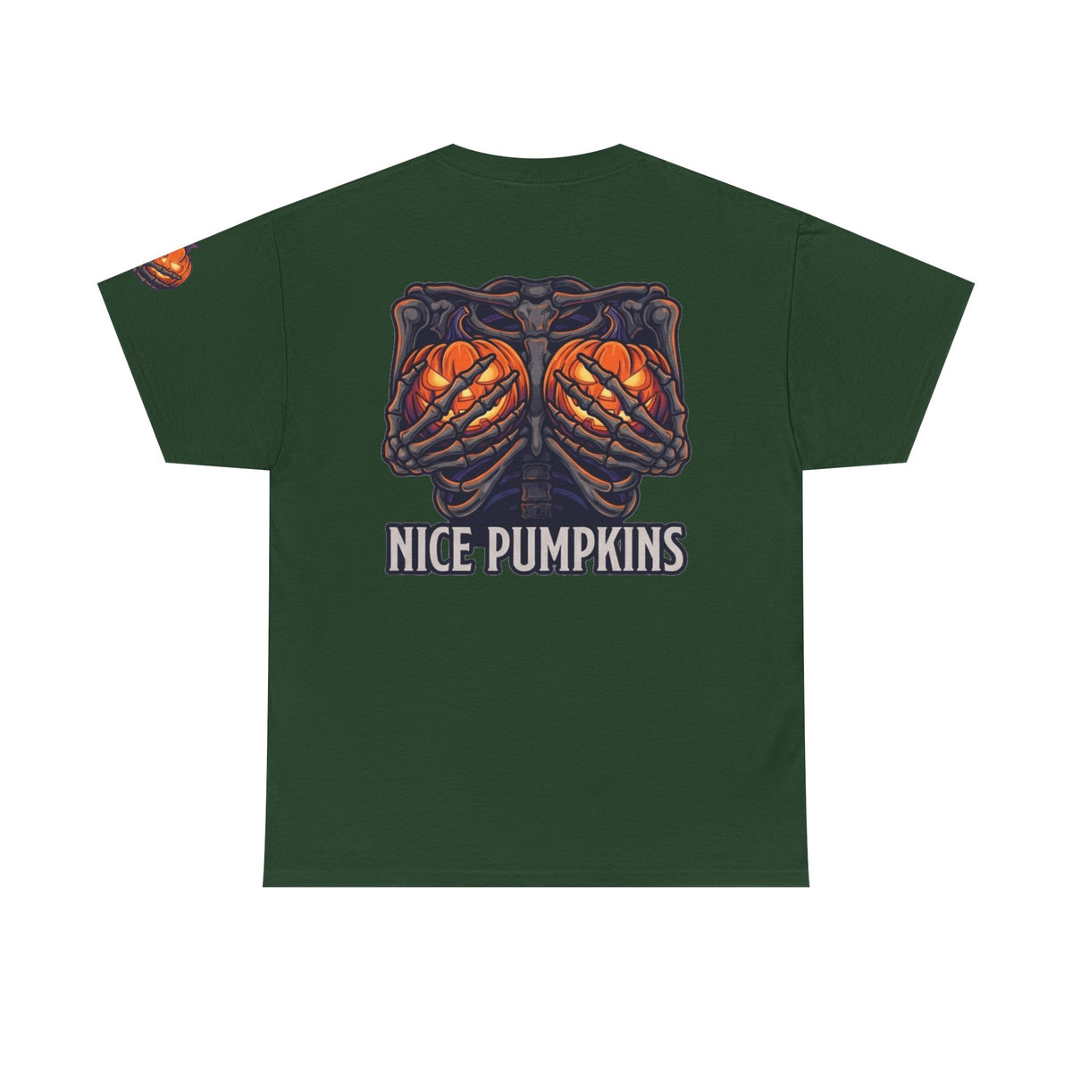 Color: Forest Green | Nice Pumpkins Premium Graphic Tee