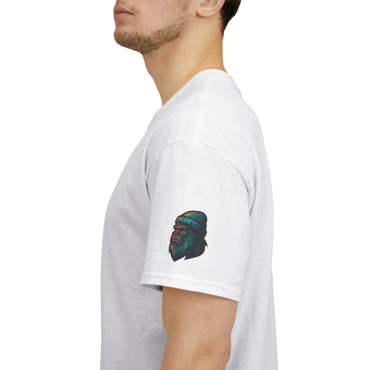 Color: White | Bigfoot-Sasquatch (North America) Premium Graphic Tee