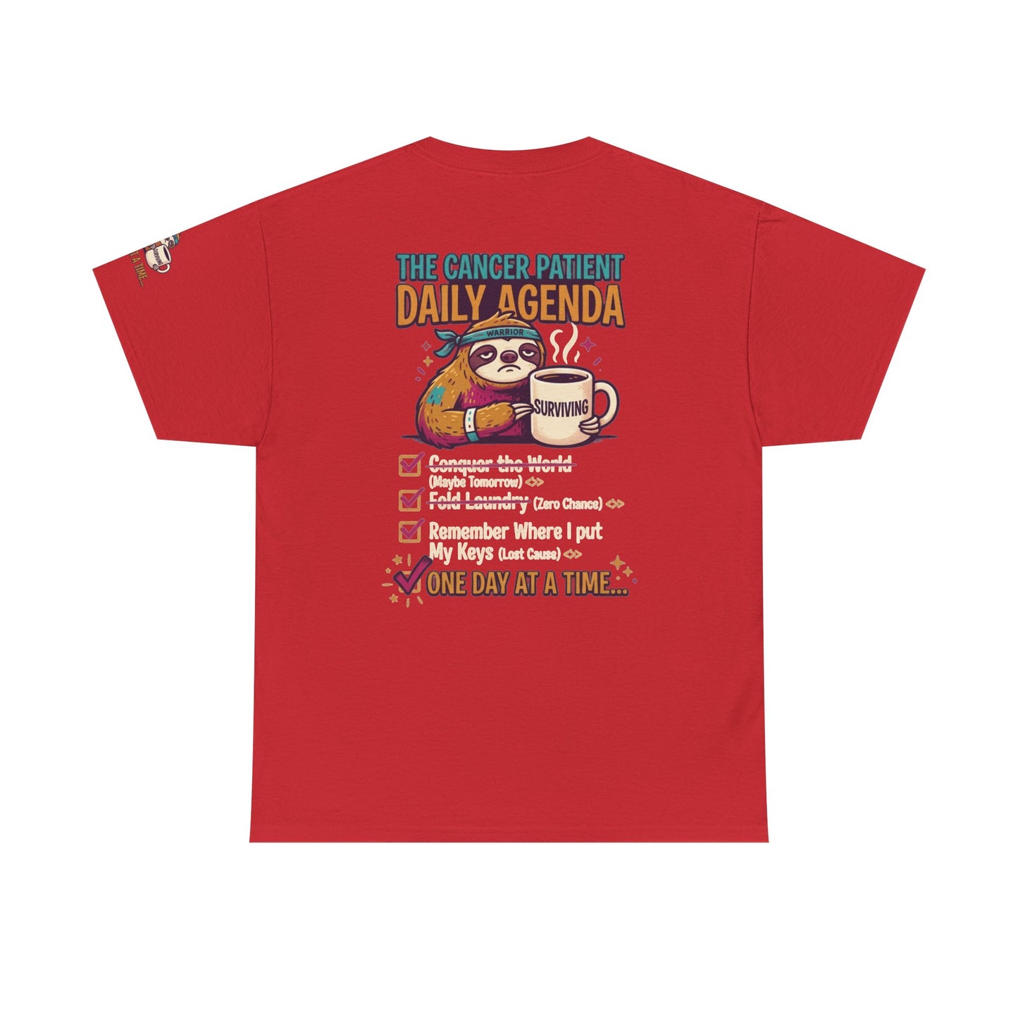 "Cancer One Day At A Time" Premium Graphic Tee