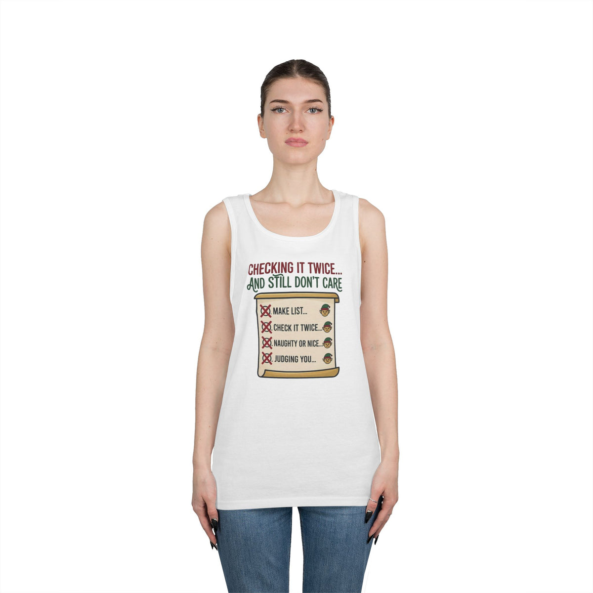 "Checking It Twice" Tank Top