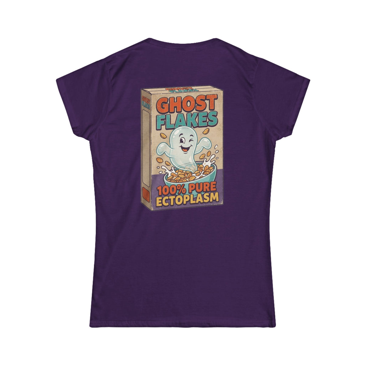 Color: Purple | Ghost Flakes Women's Tee