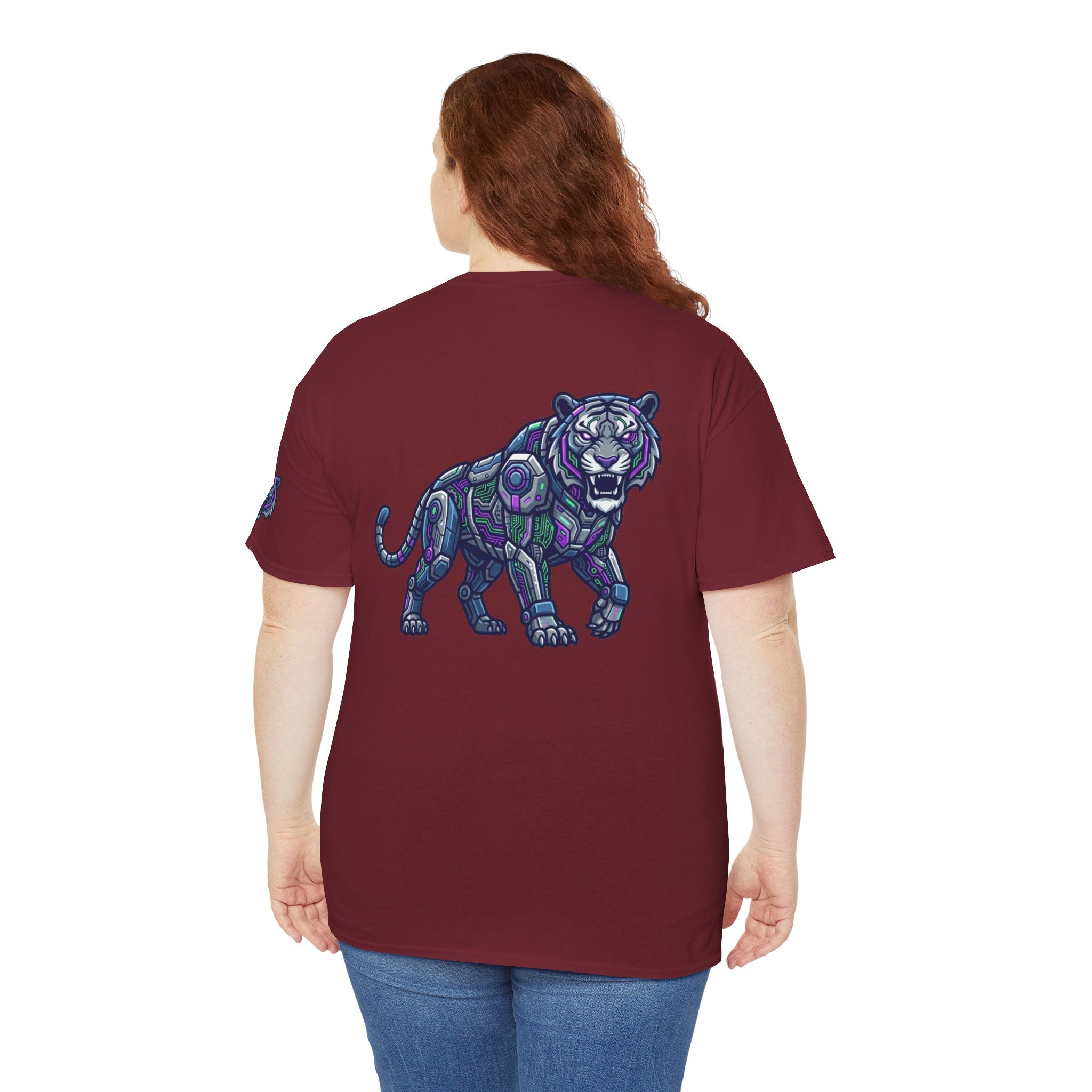 "Cyber Tiger" Premium Graphic Tee