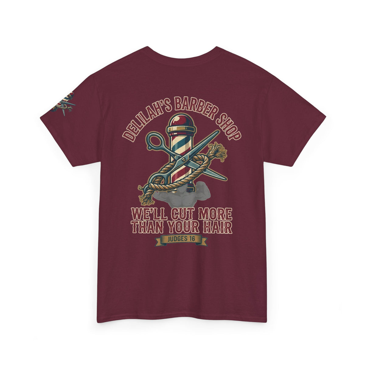 "Good Book Series Delilah's Barber Shop" Premium Graphic Tee