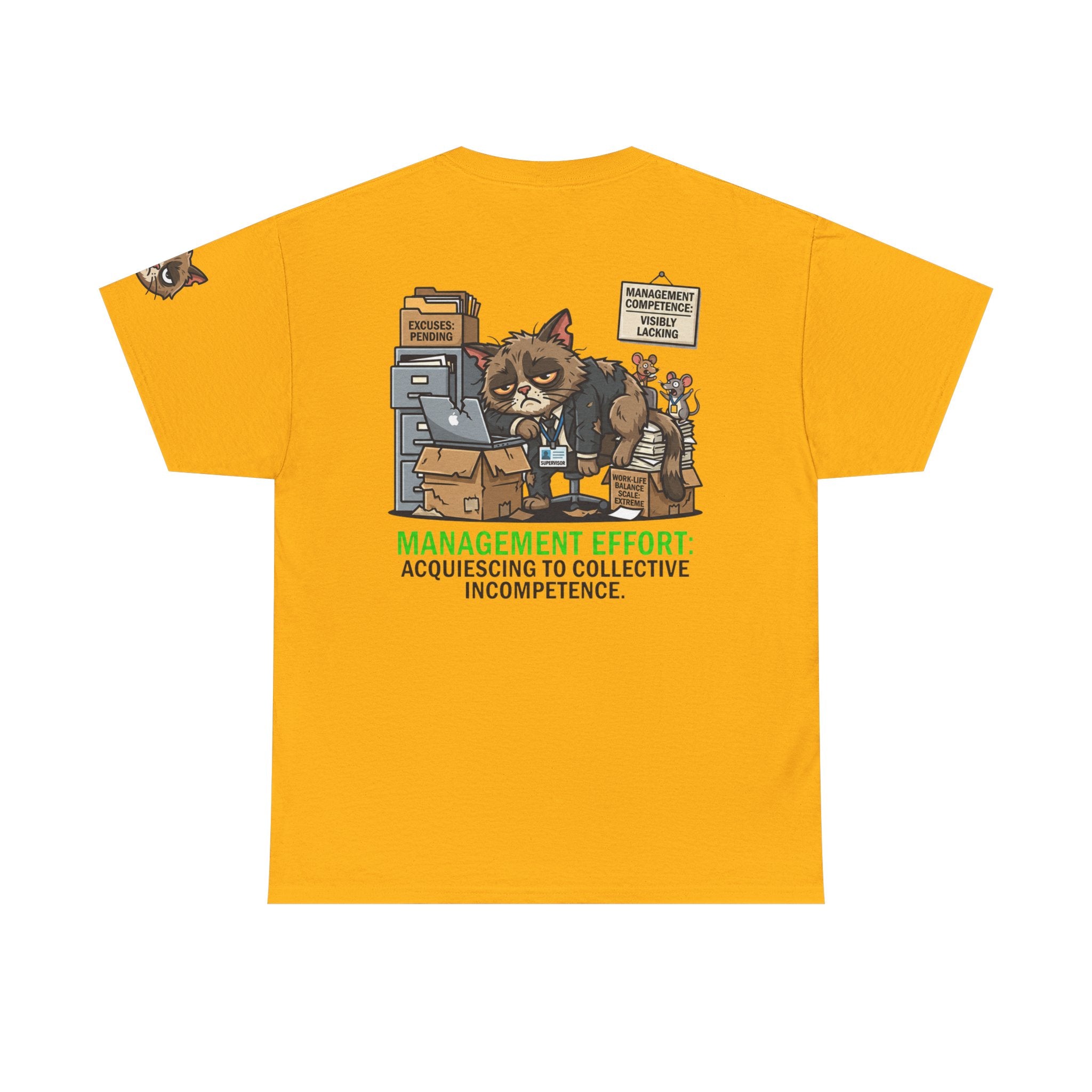 "Acquiescing to Collective Incompetence" Premium Graphic Tee