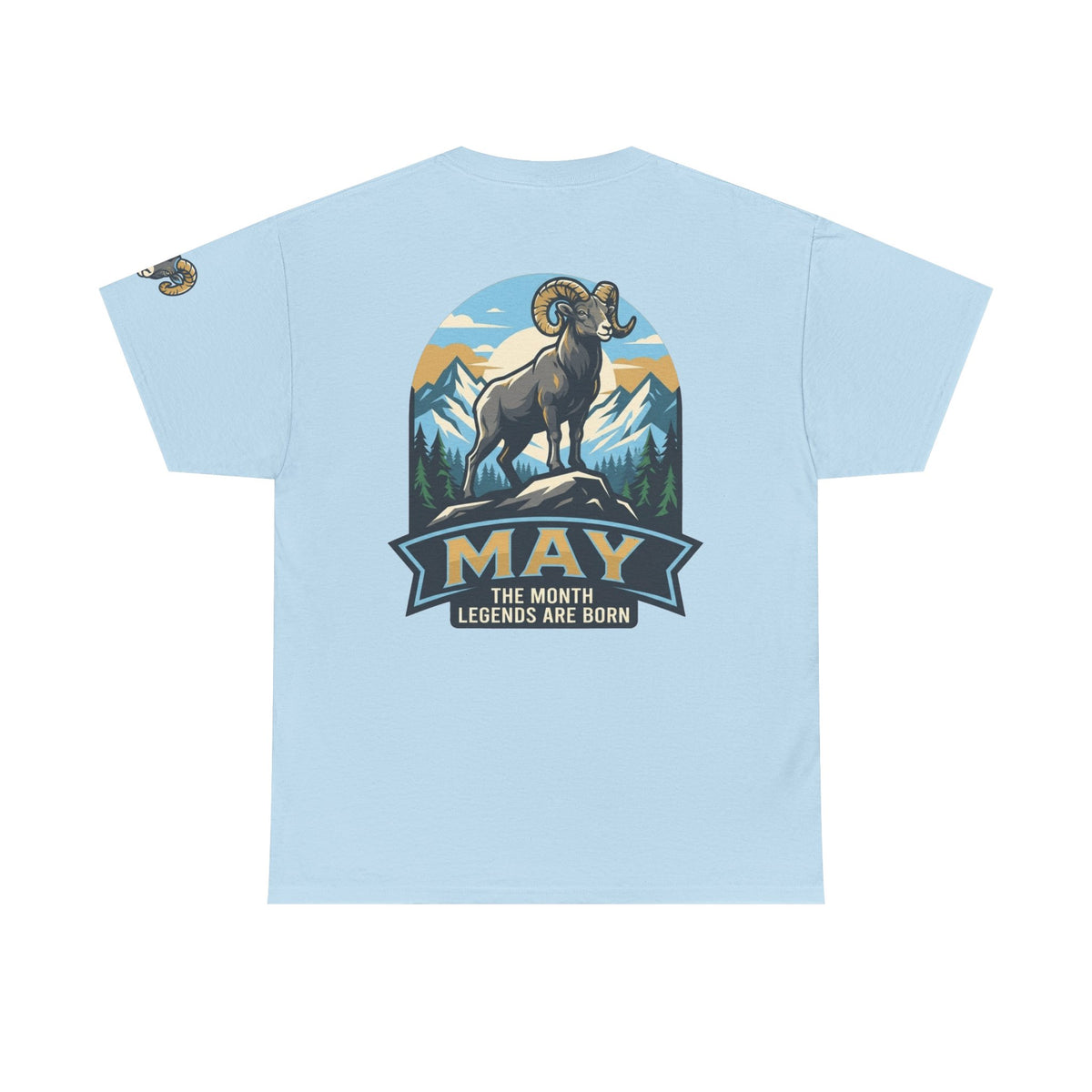 Color: Light Blue | May Legend Premium Graphic Tee