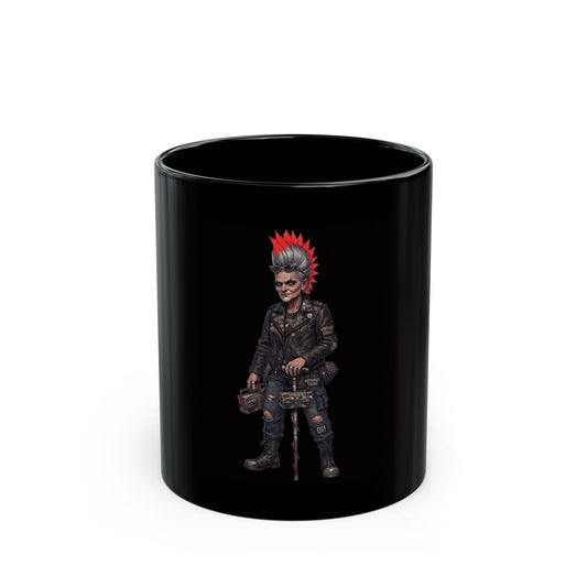 "Roxie" Black Ceramic Mug