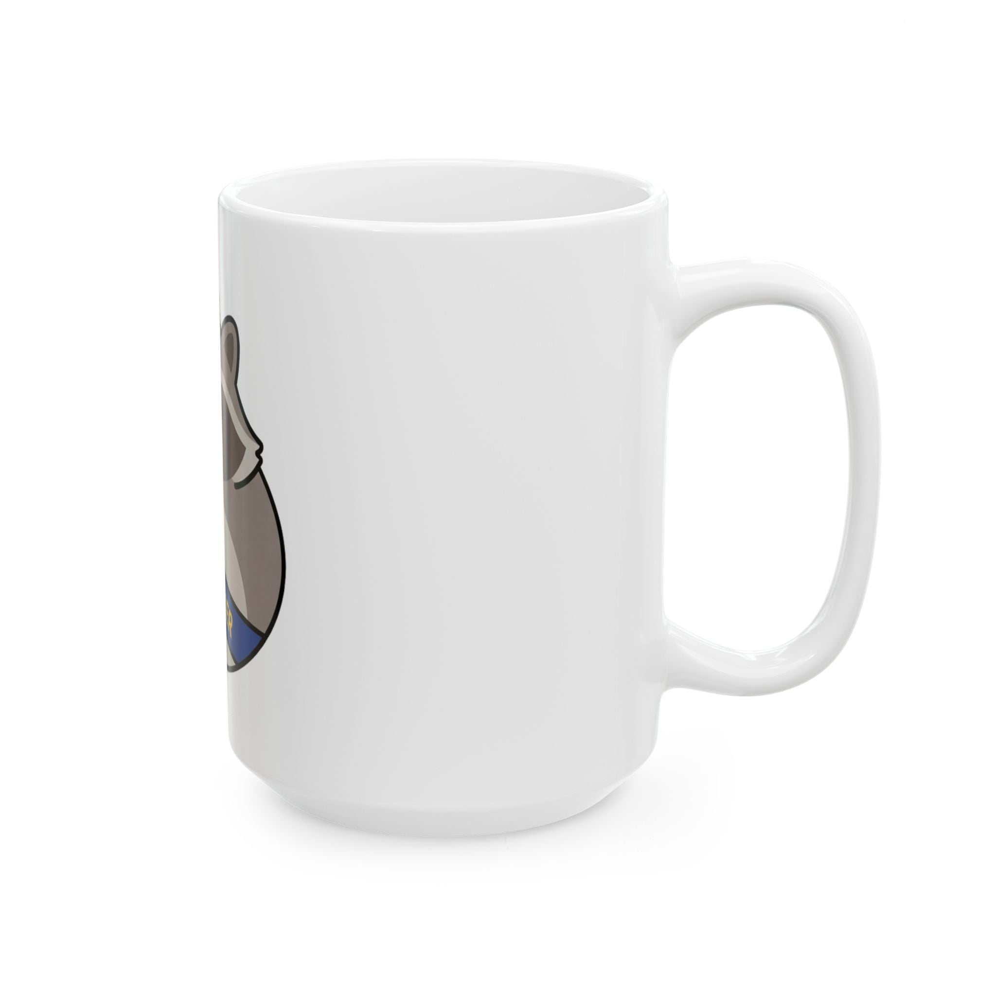 "Jimothy" White Ceramic Mug — Graphic