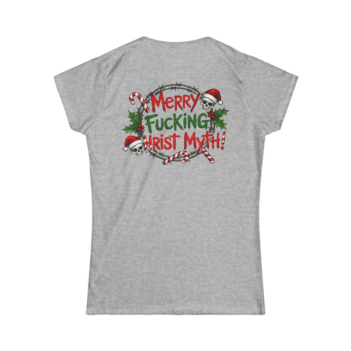 Color: Sport Grey | MF Christ Myth Women's Tee