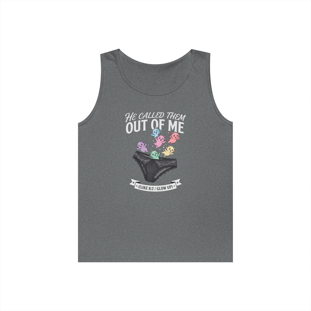 "Good Book Series He Called Them Out Of Me" Tank Top