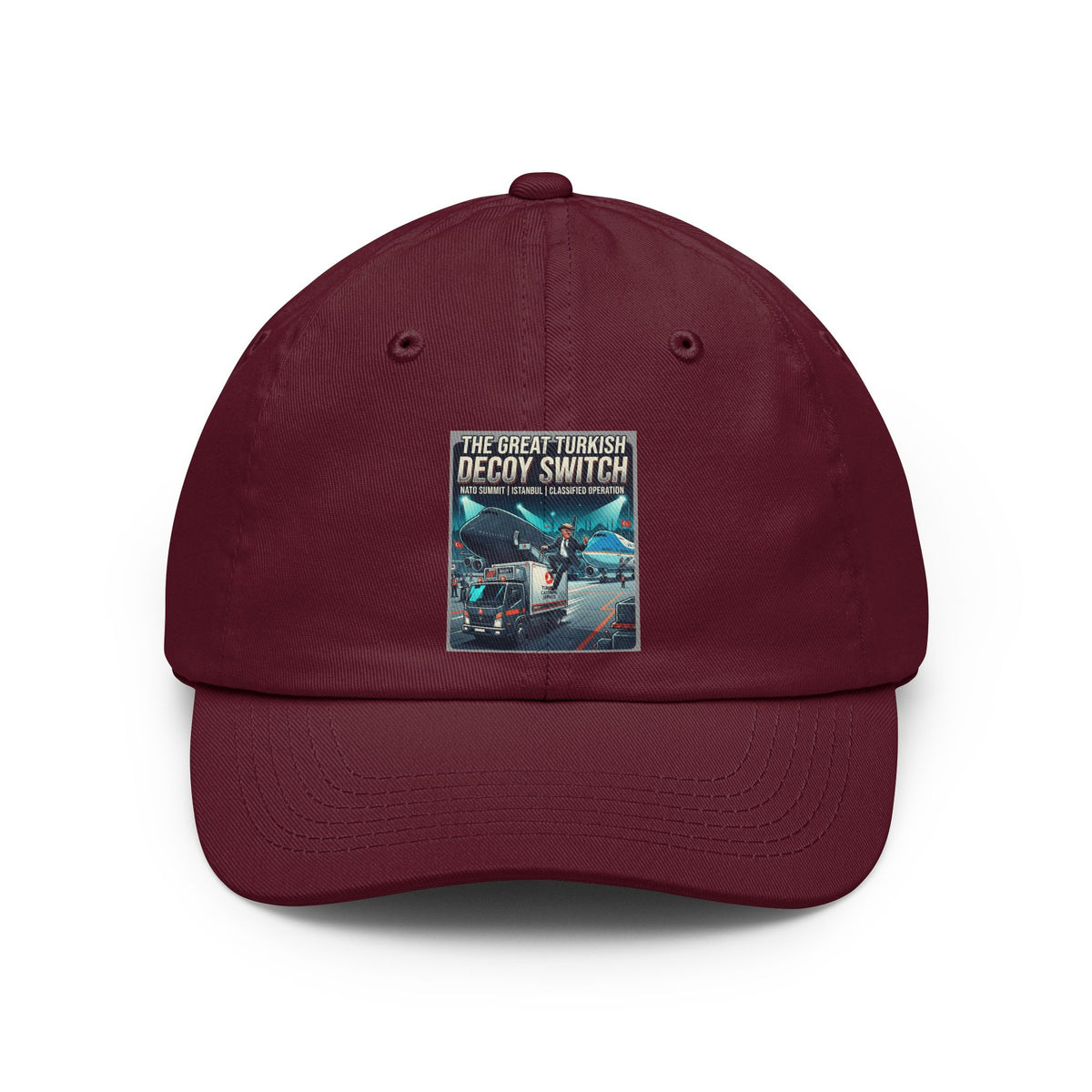 Color: Maroon | Decoy Switch Dad Hat