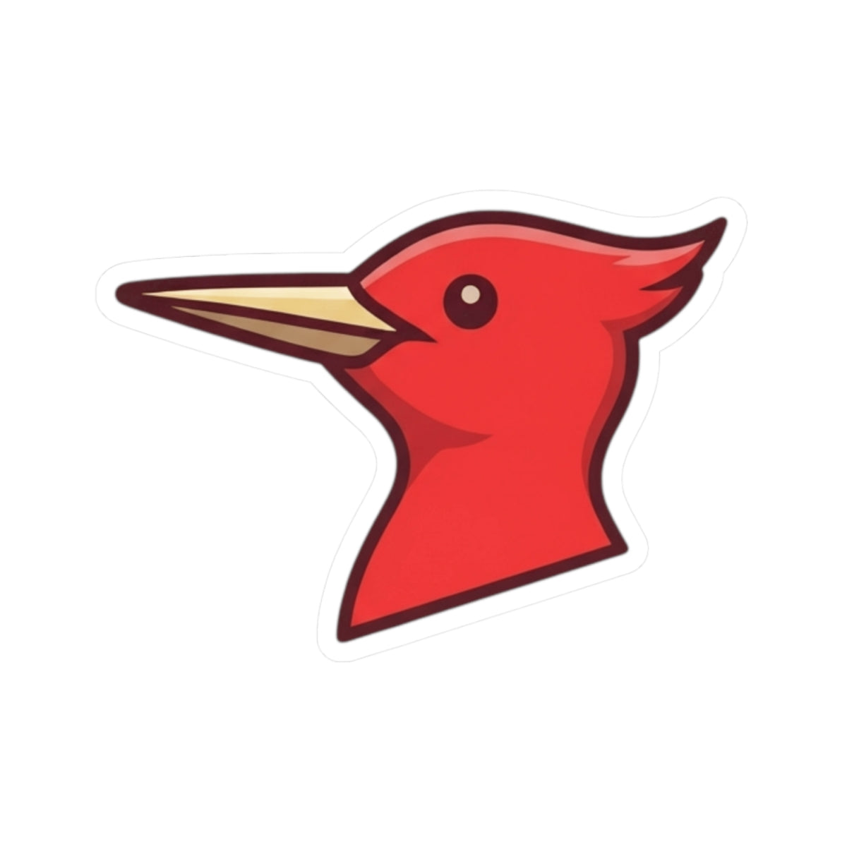 "Look At That Big Red Pecker" Sticker