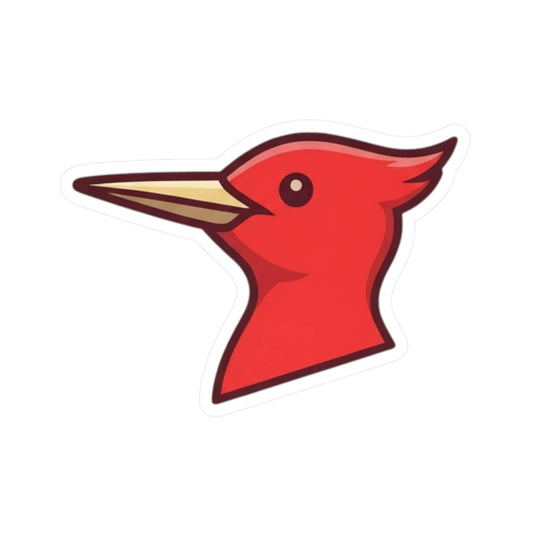 "Look At That Big Red Pecker" Sticker