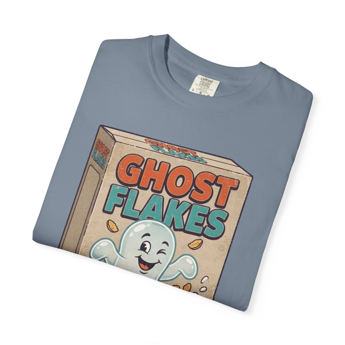 "Ghost Flakes" Unisex Garment-Dyed Tee