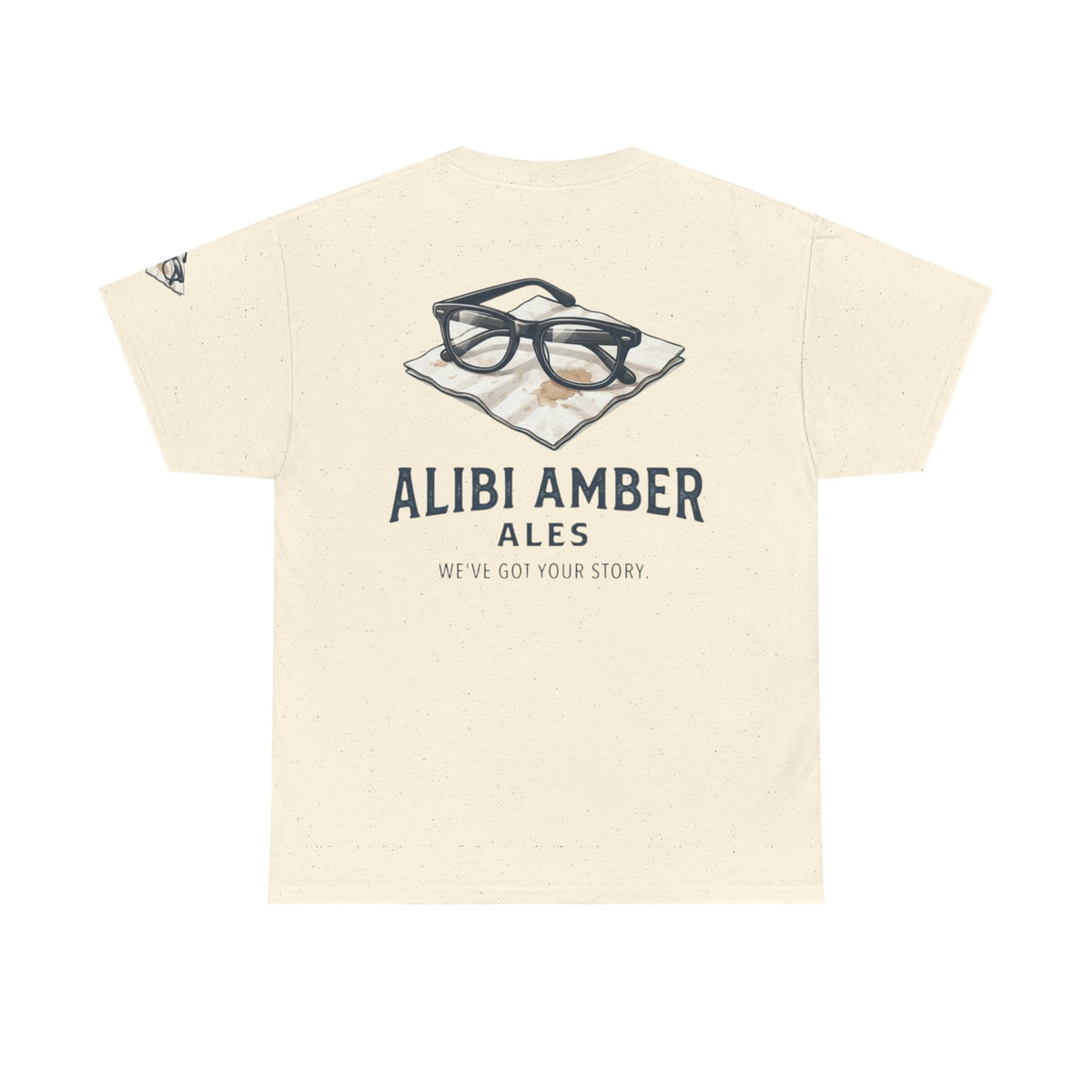 Color: Natural | Alibi Amber Ales Premium Graphic Tee