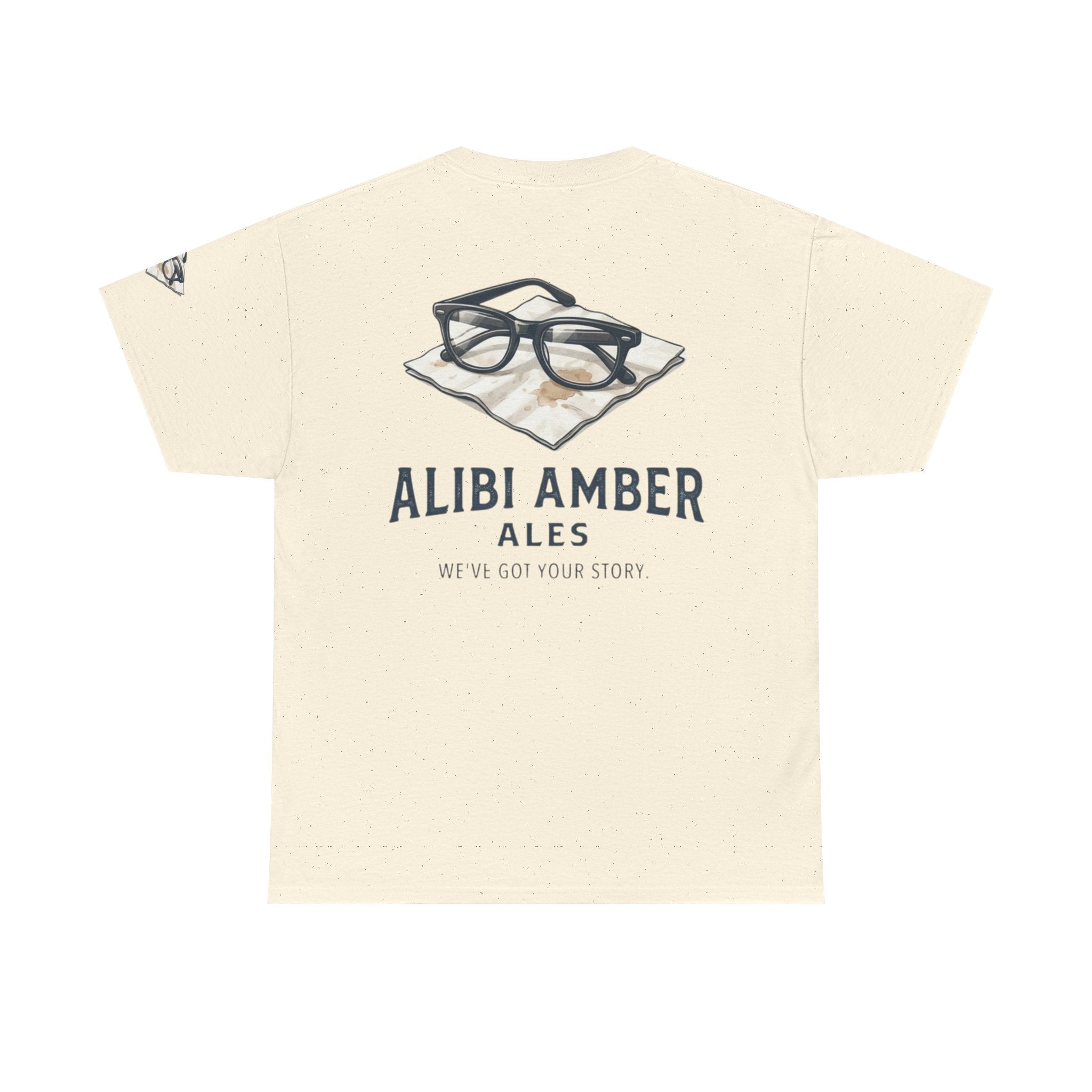 "Alibi Amber Ales" Premium Graphic Tee