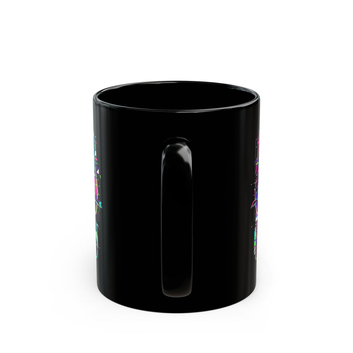 "Aries" Black Ceramic Mug