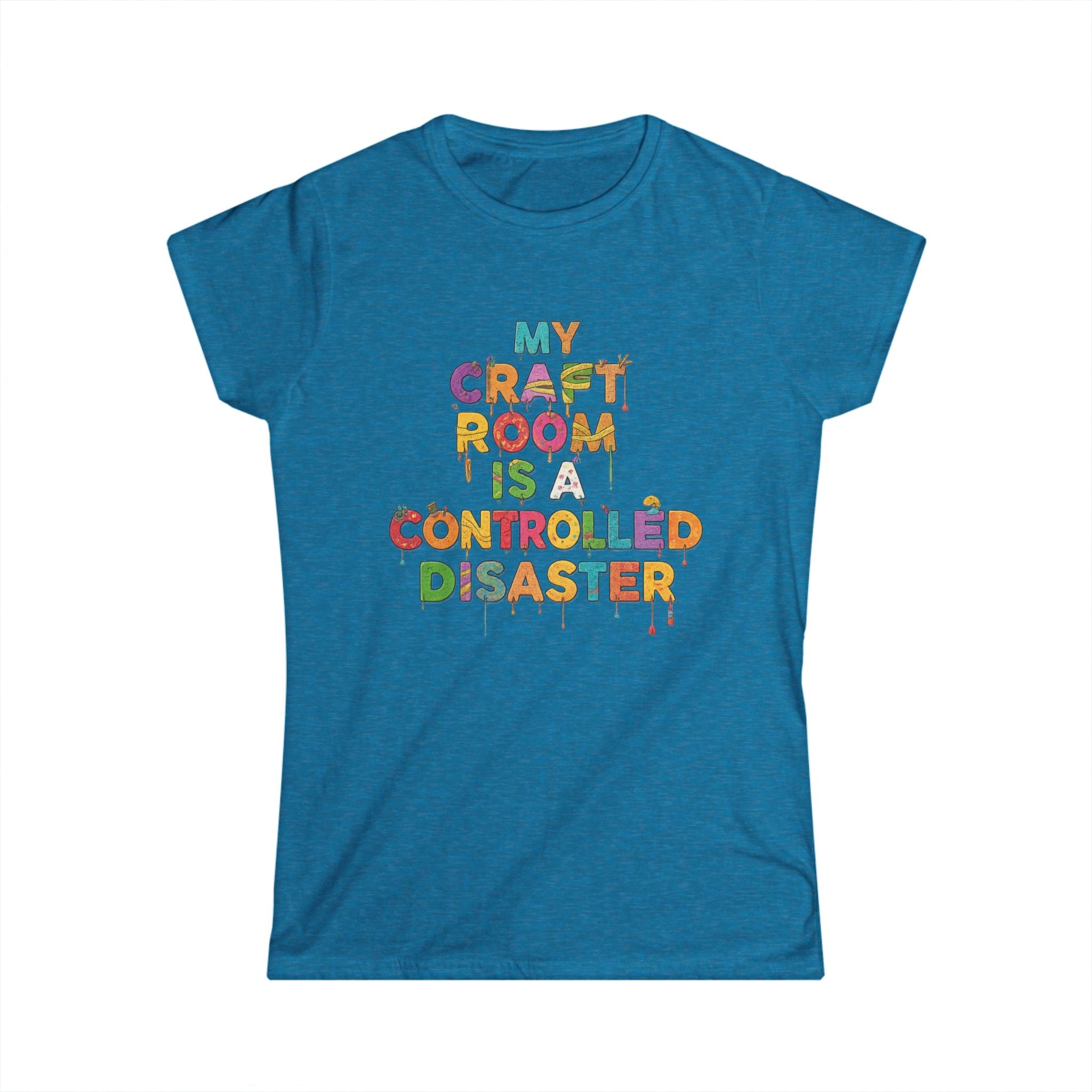 My Craft Room, My Rules | Women's Tee — AttitudeShirts