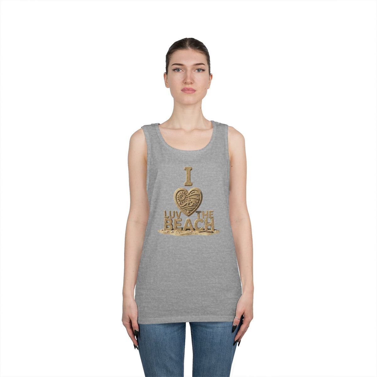 "I Luv The Beach" Tank Top