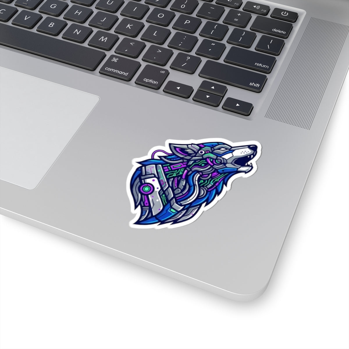 "Cyber Wolf" Sticker — Main