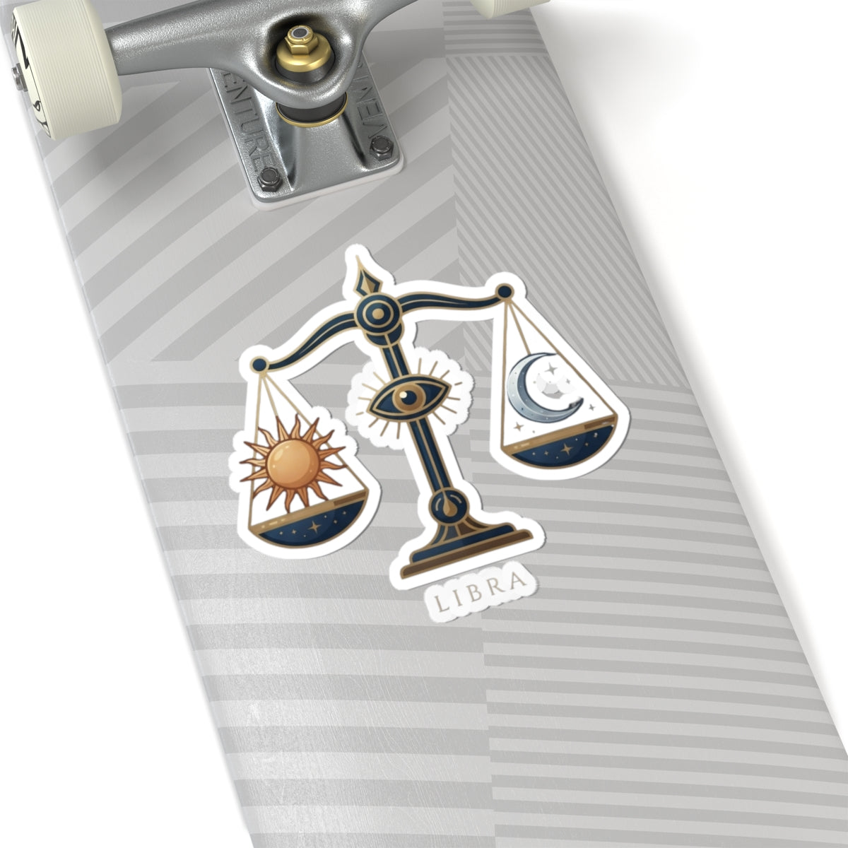 "Libra The Balanced Scales" Sticker — Main