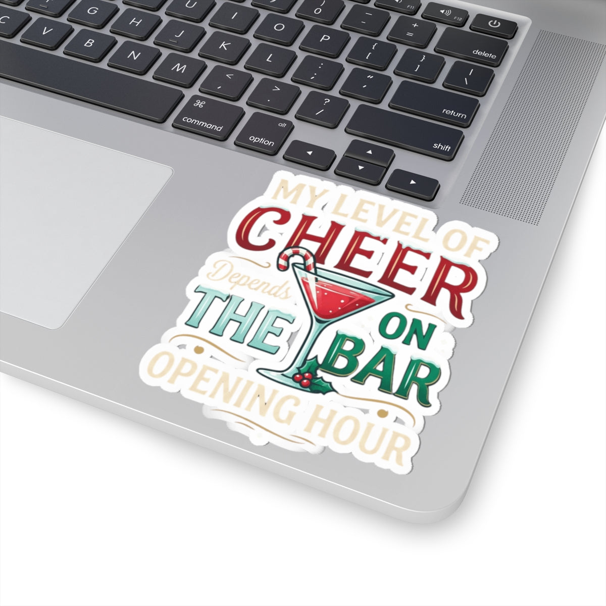 "Christmas Cheer" Sticker — Main