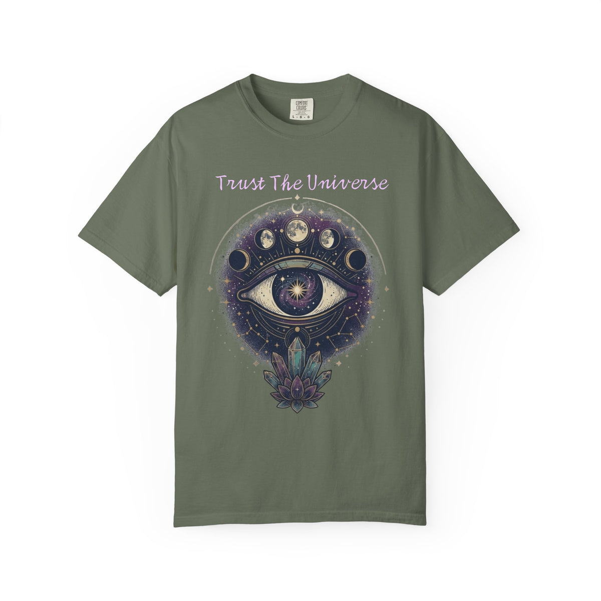 "Trust the Universe" Unisex Garment-Dyed Tee