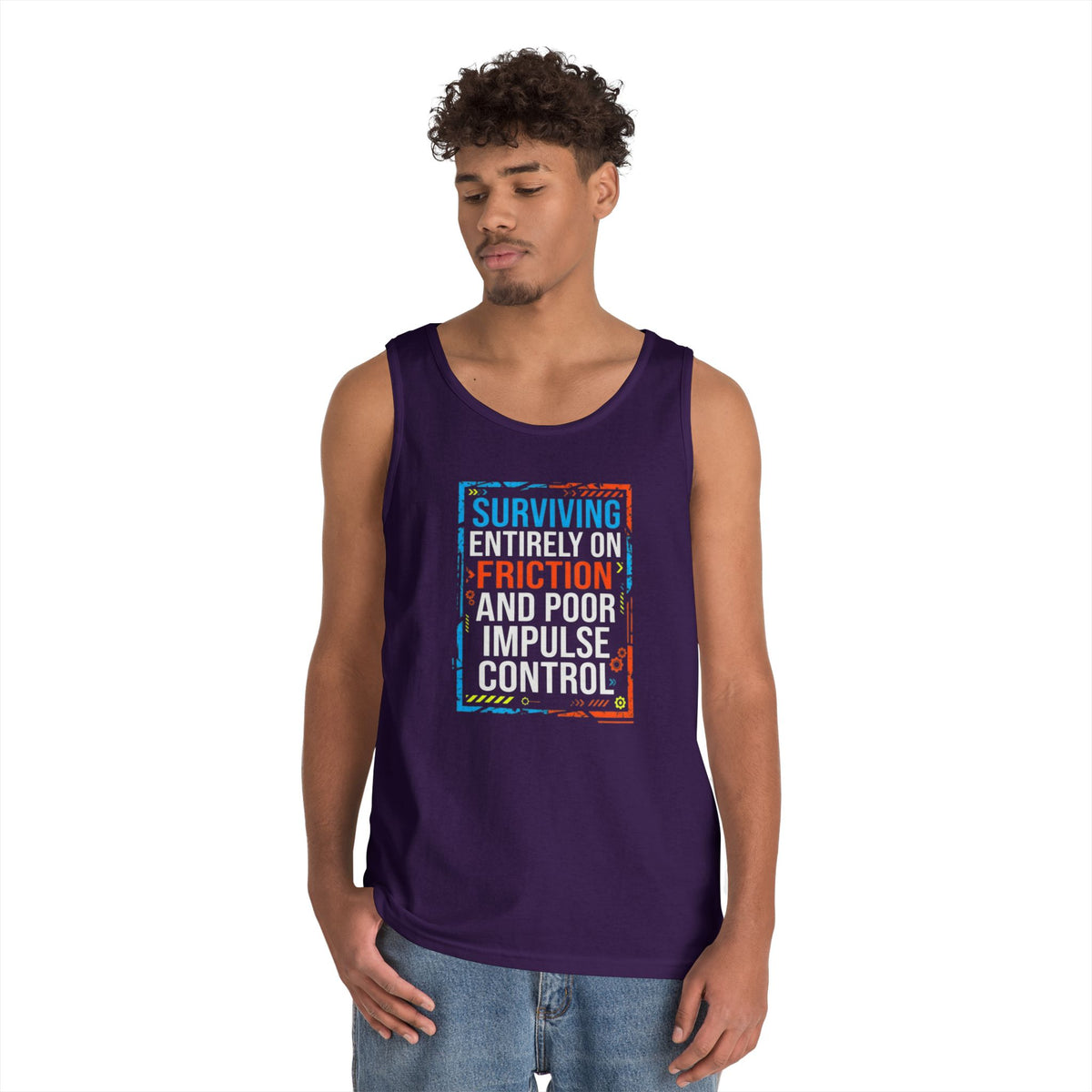 "Surviving On Friction" Tank Top