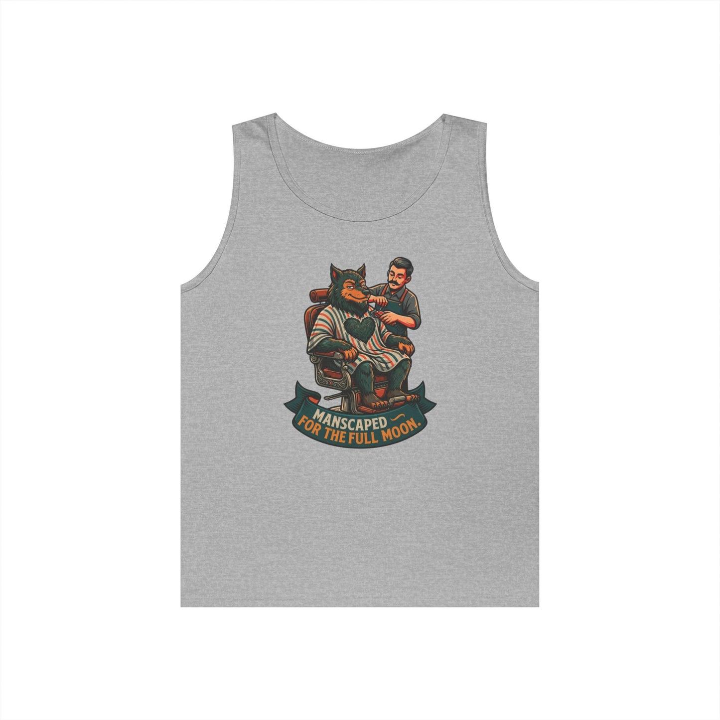 "Manscaped for the Full Moon" Tank Top